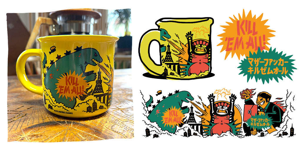 Tasse „Attack on Tokyo“ – Wenn die Stadt brennt
