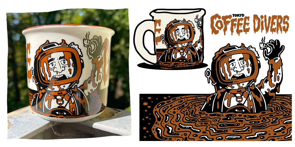 Tasse „Tokyo Coffee Divers“ – Kaffee mit Tiefgang