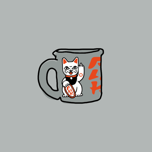 Tasse „F You Neko“ – Lucky Cat mit Attitüde