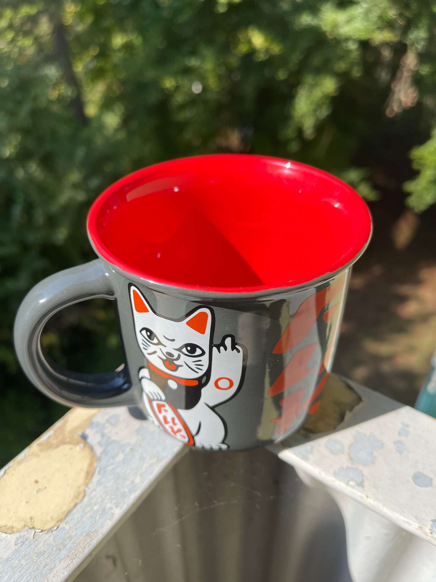 Tasse „F You Neko“ – Lucky Cat mit Attitüde
