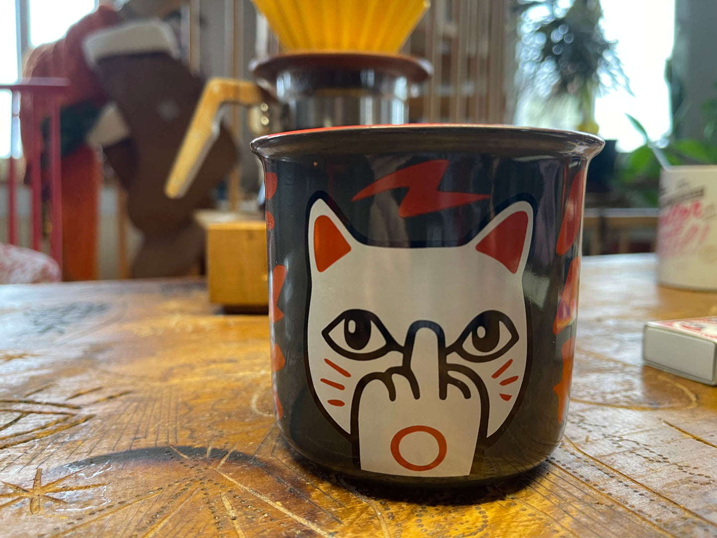 Tasse „F You Neko“ – Lucky Cat mit Attitüde