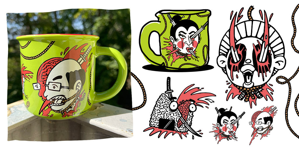 Tasse „Namakubi“ – Drama für Fortgeschrittene