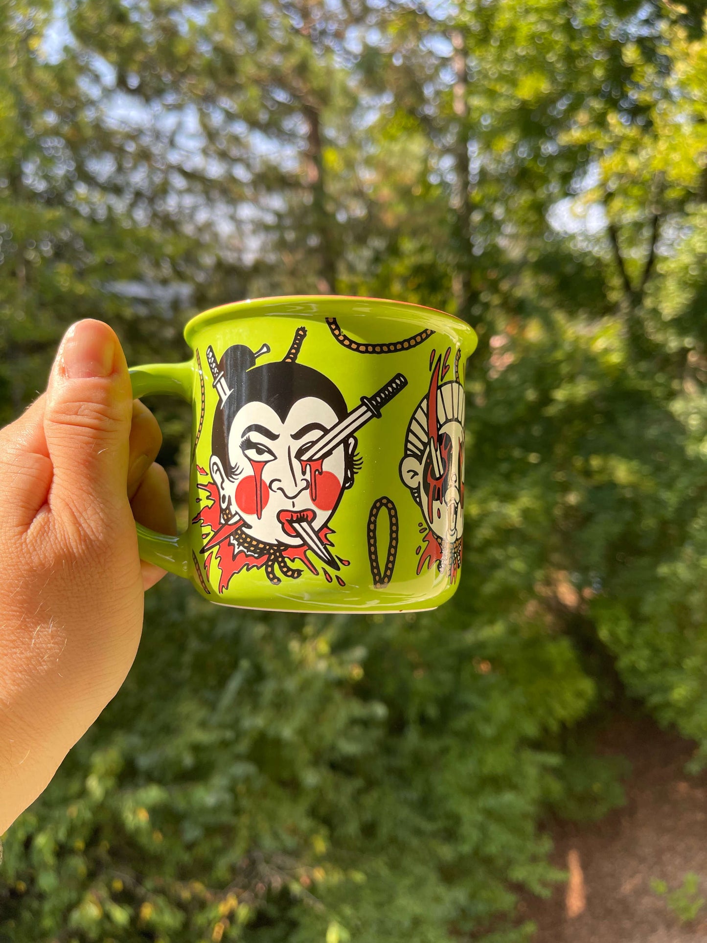 Tasse „Namakubi“ – Drama für Fortgeschrittene