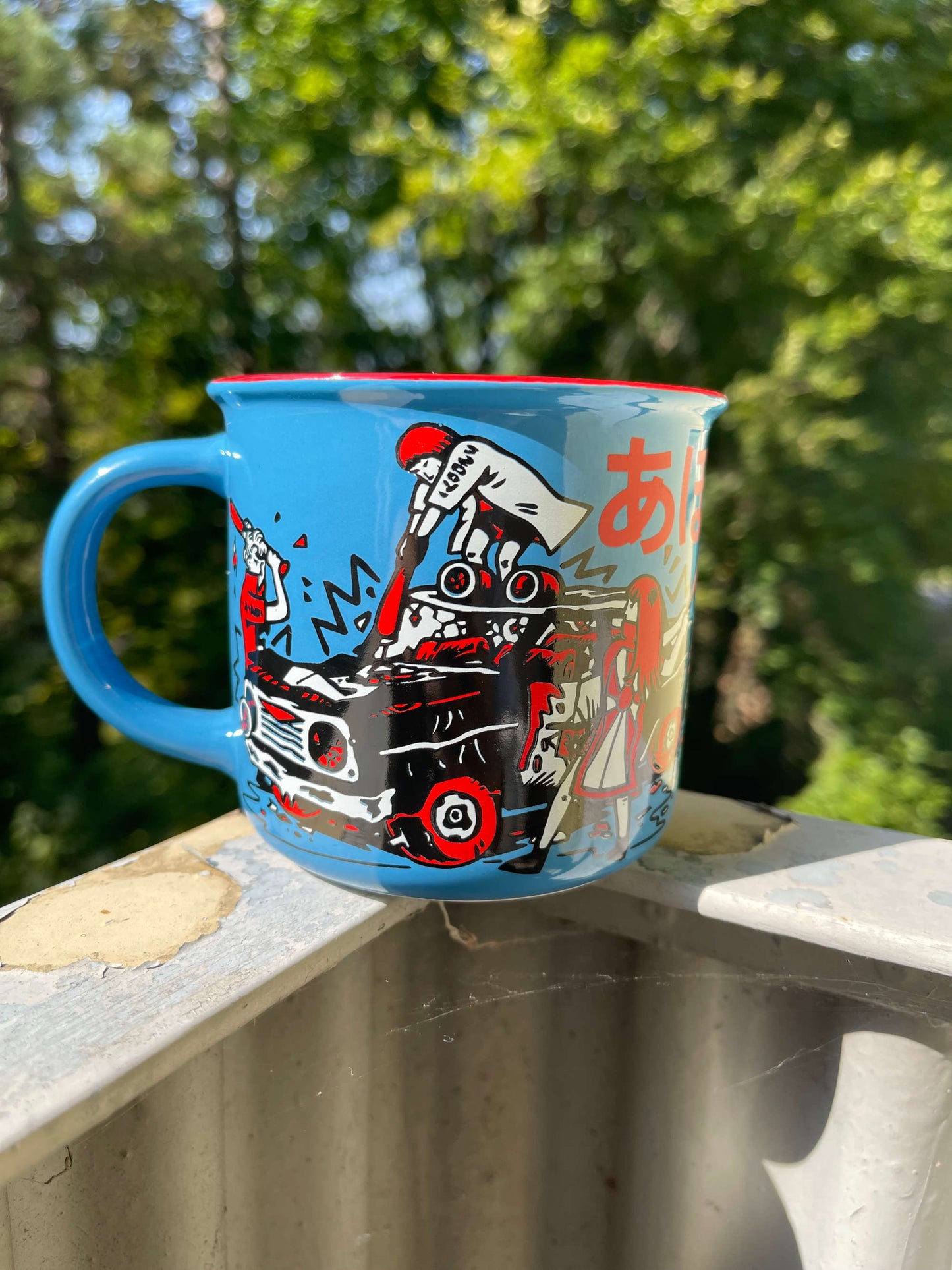 Tasse „Catch Me Aho“ – Rebellion in Porzellan