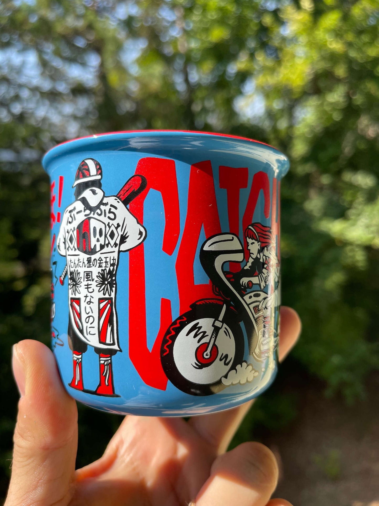 Tasse „Catch Me Aho“ – Rebellion in Porzellan