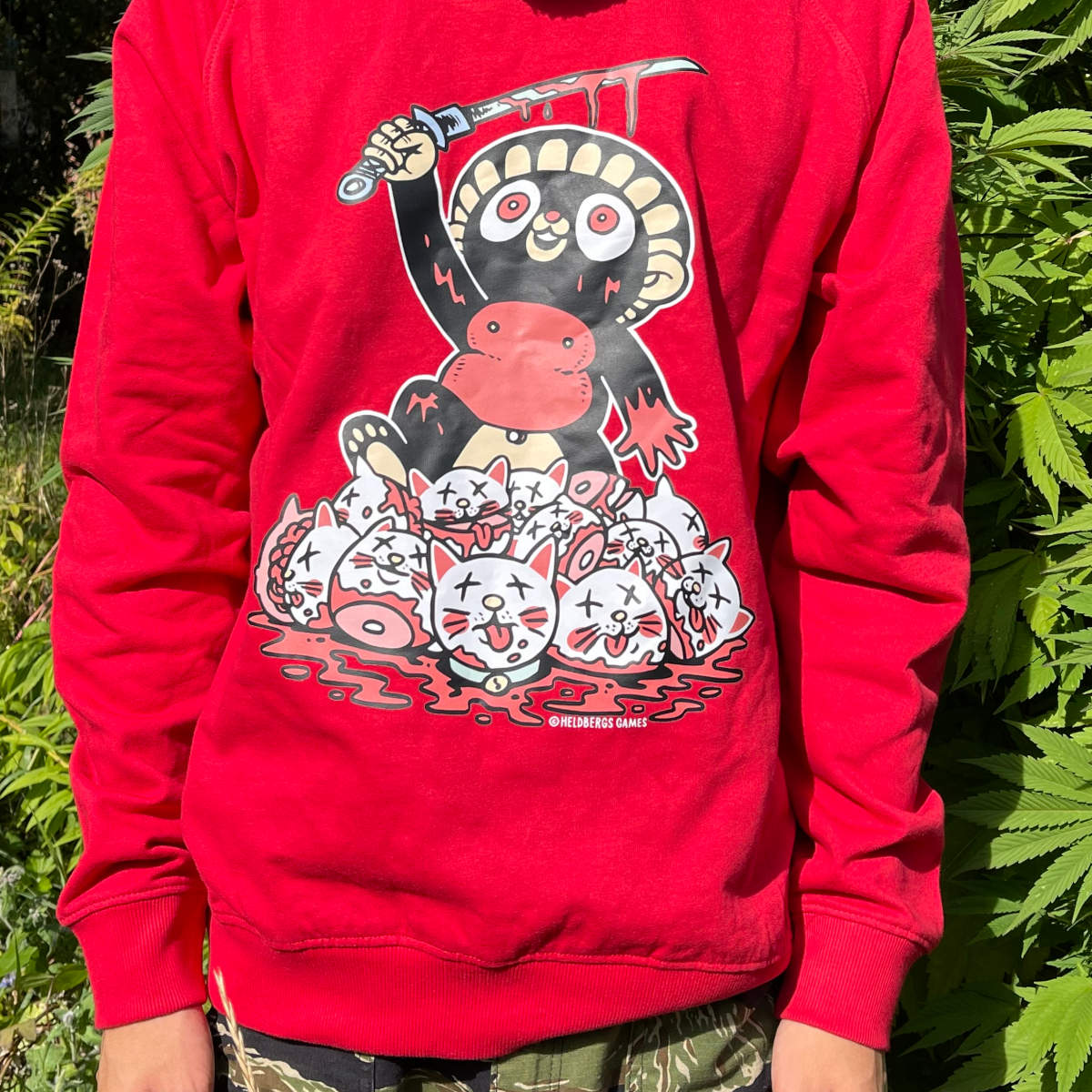 Sweatshirt "Killer Tanuki"