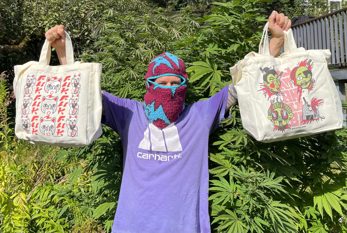 Tote Bag „Catch me Aho“