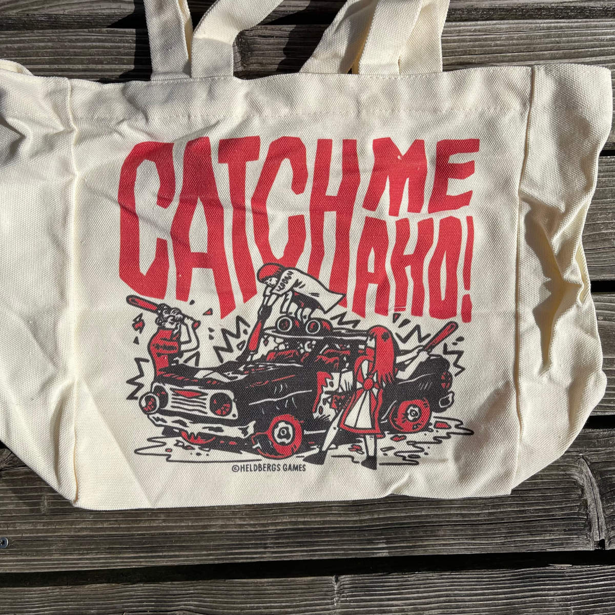 Tote Bag „Catch me Aho“