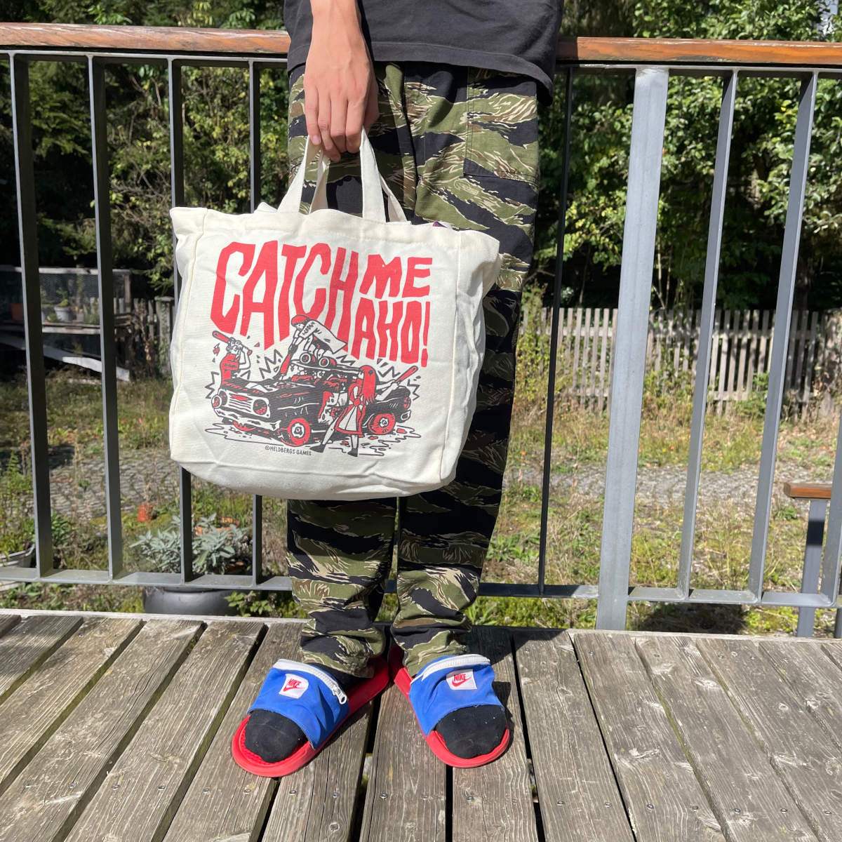 Tote Bag „Catch me Aho“