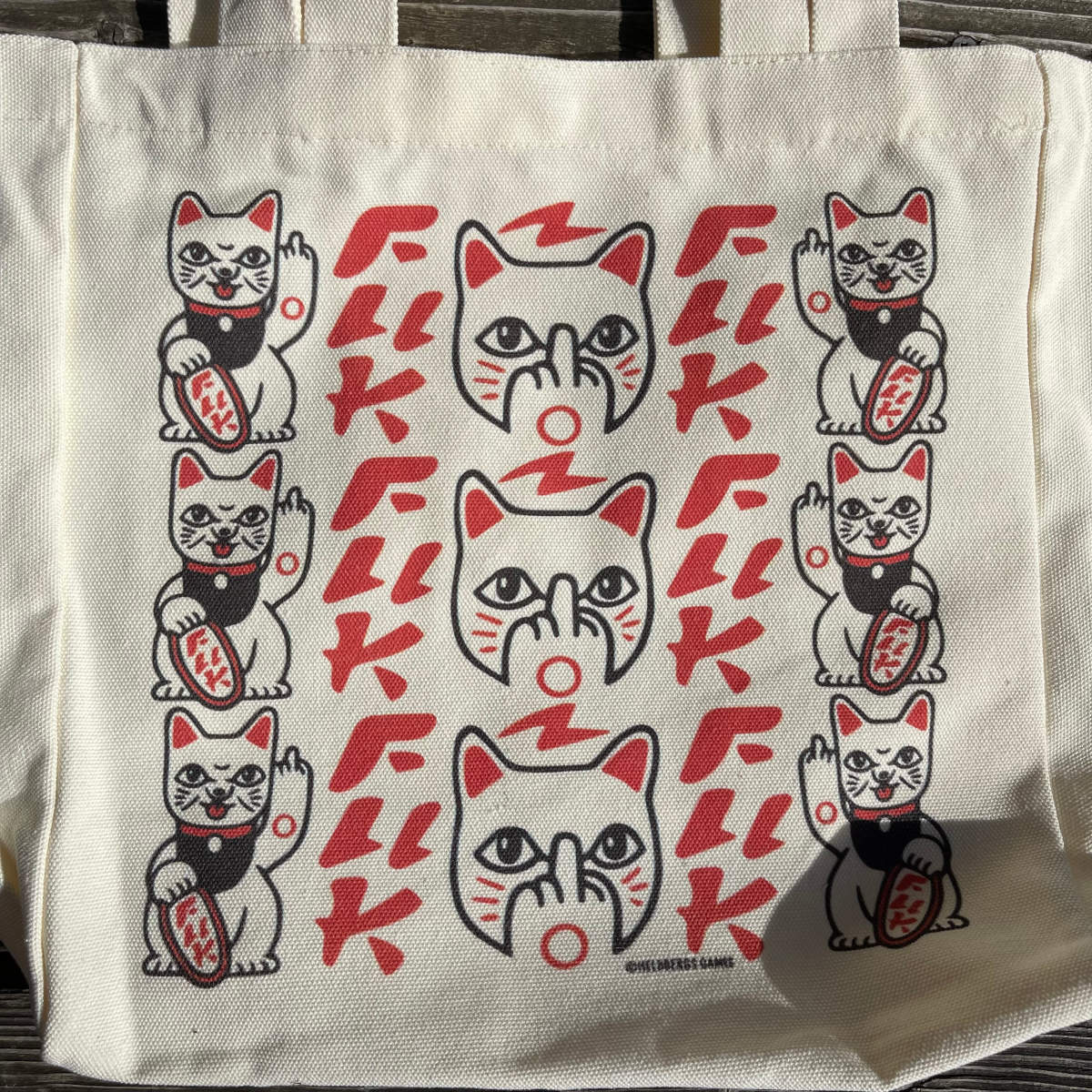 Tote Bag „Fuck you - Maneki Neko“