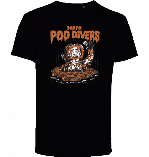 T-Shirt "Tokyo Poo Divers"