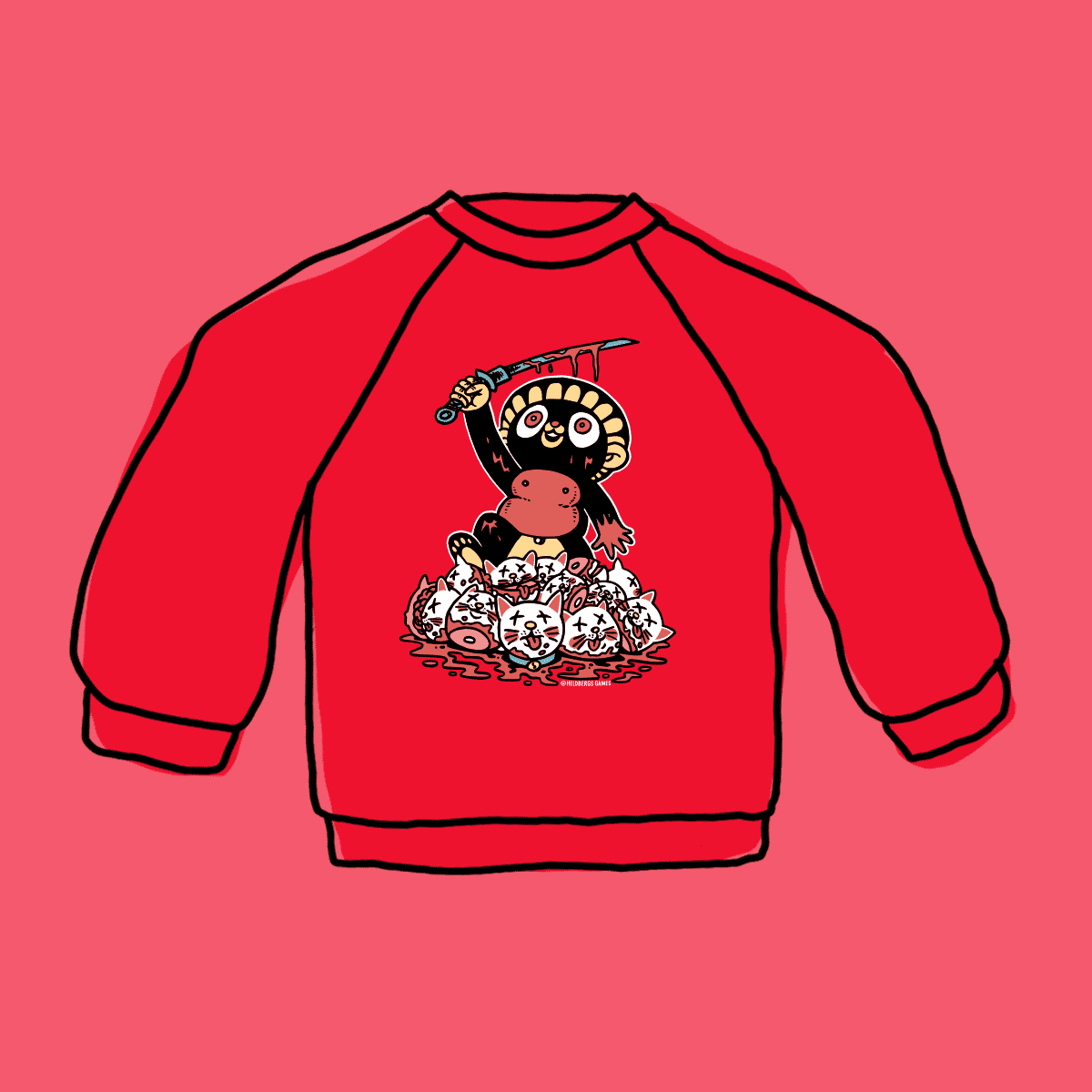 Sweatshirt "Killer Tanuki"