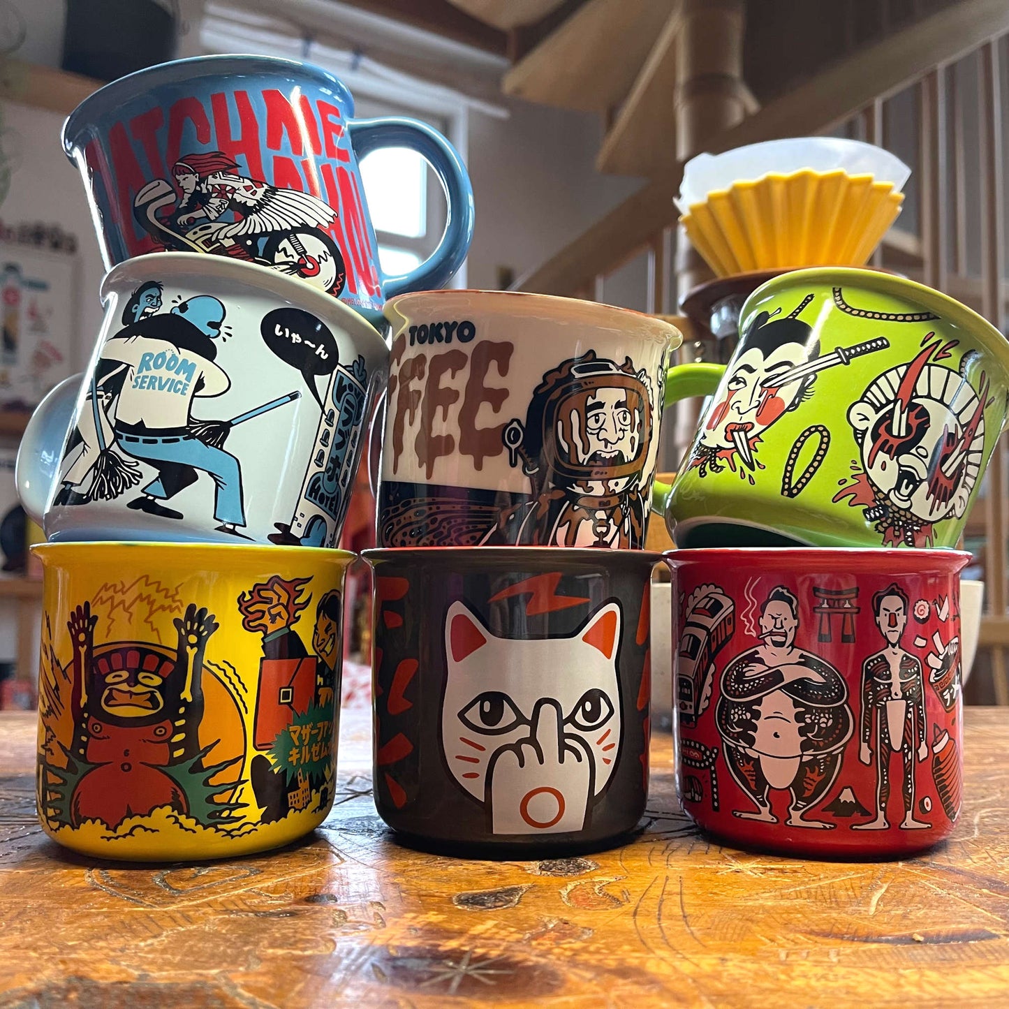 Tasse „Catch Me Aho“ – Rebellion in Porzellan