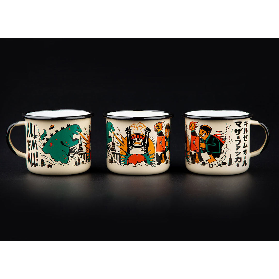 Emaille Tasse "Attack on Tokyo"