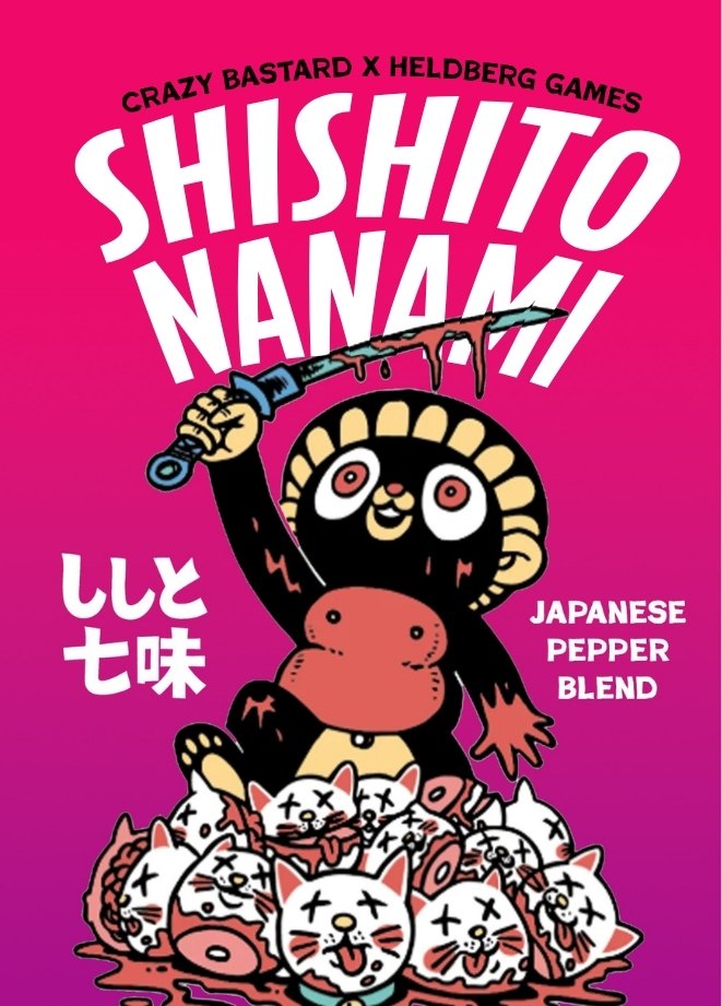 Shishito Nanami Hot Sauce - CBS X Heldbergs Games