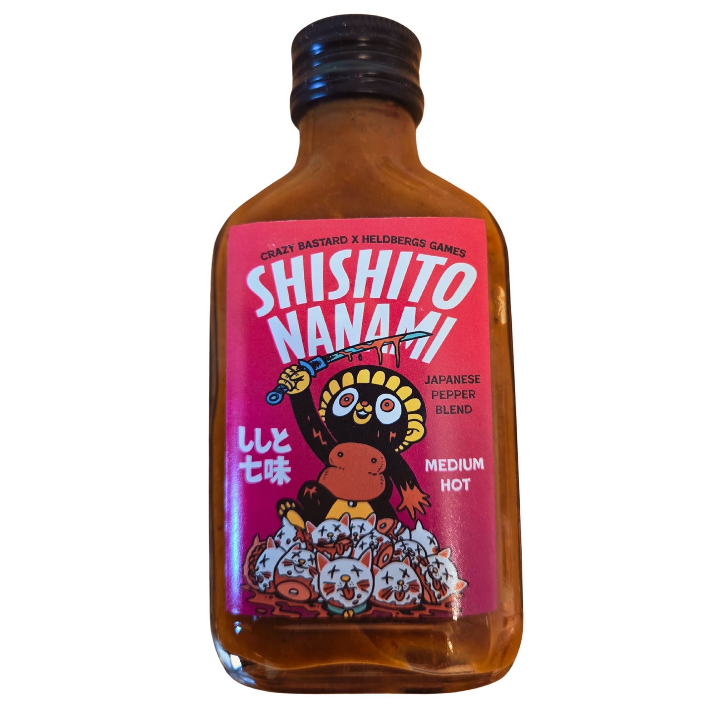 Shishito Nanami Hot Sauce - CBS X Heldbergs Games